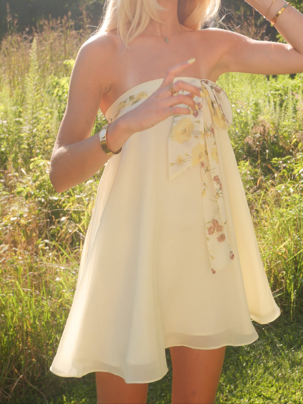 LELE MINI DRESS-SOLEIL