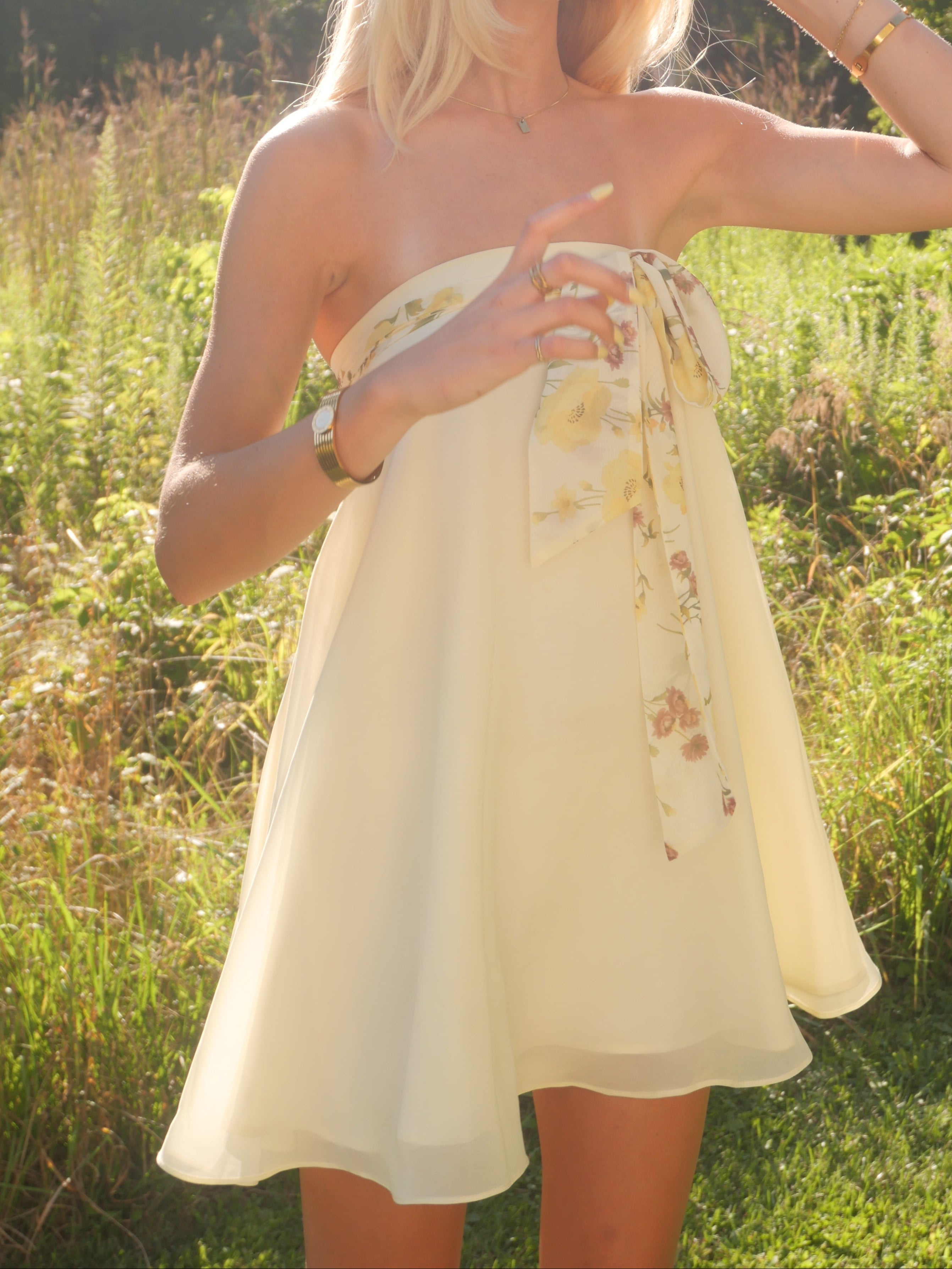 LELE MINI DRESS-SOLEIL