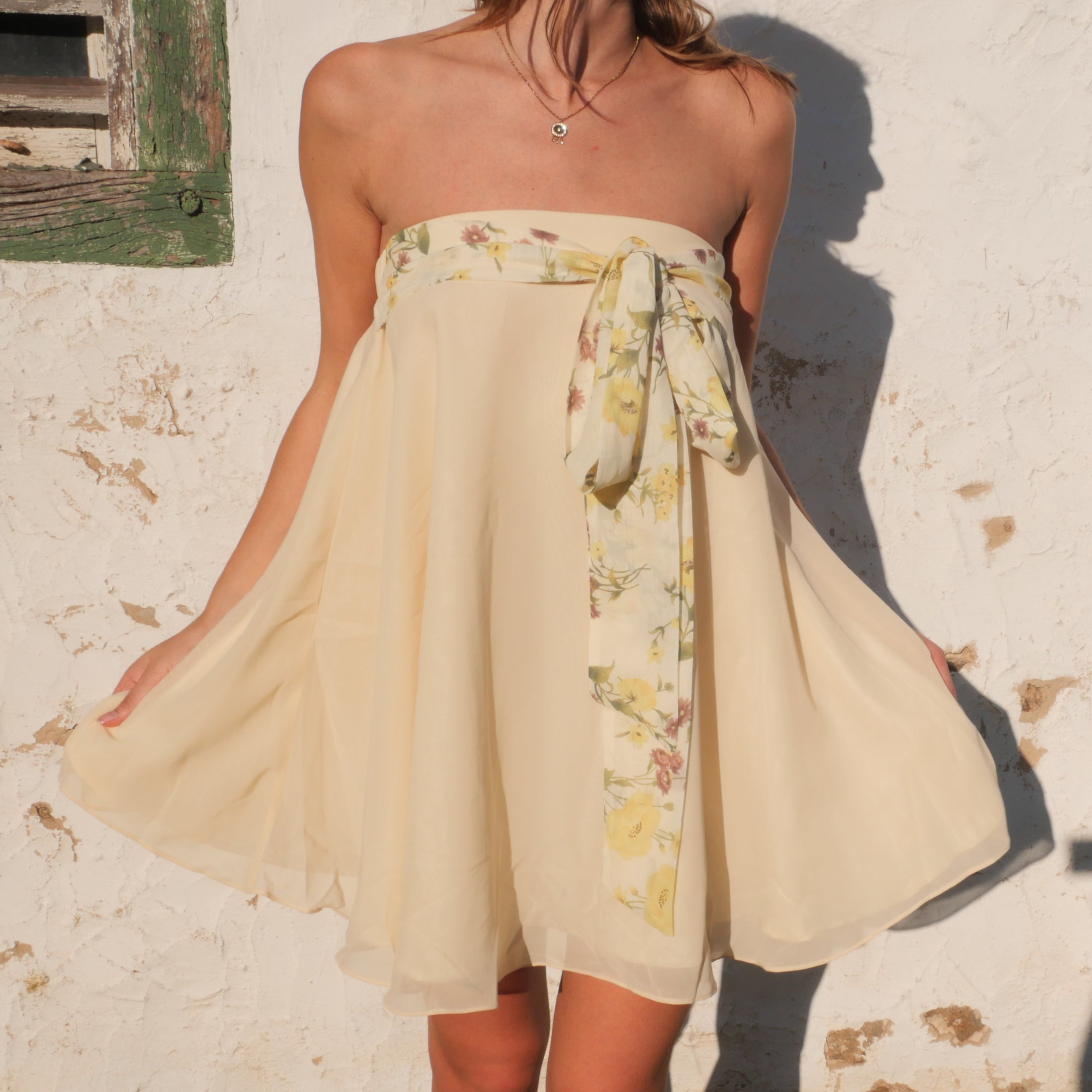 LELE DRESS-HONEY BUTTER