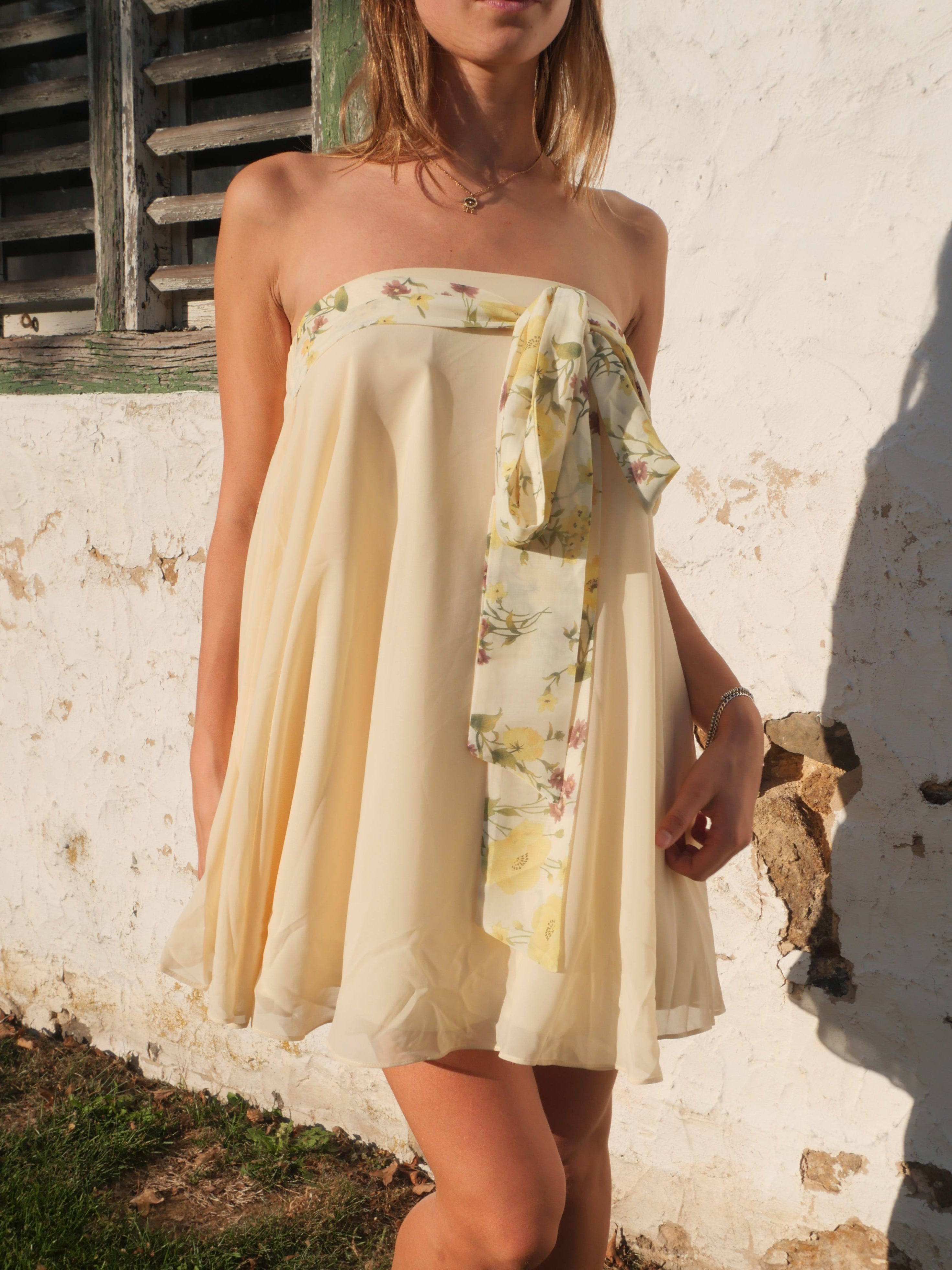 LELE DRESS-HONEY BUTTER