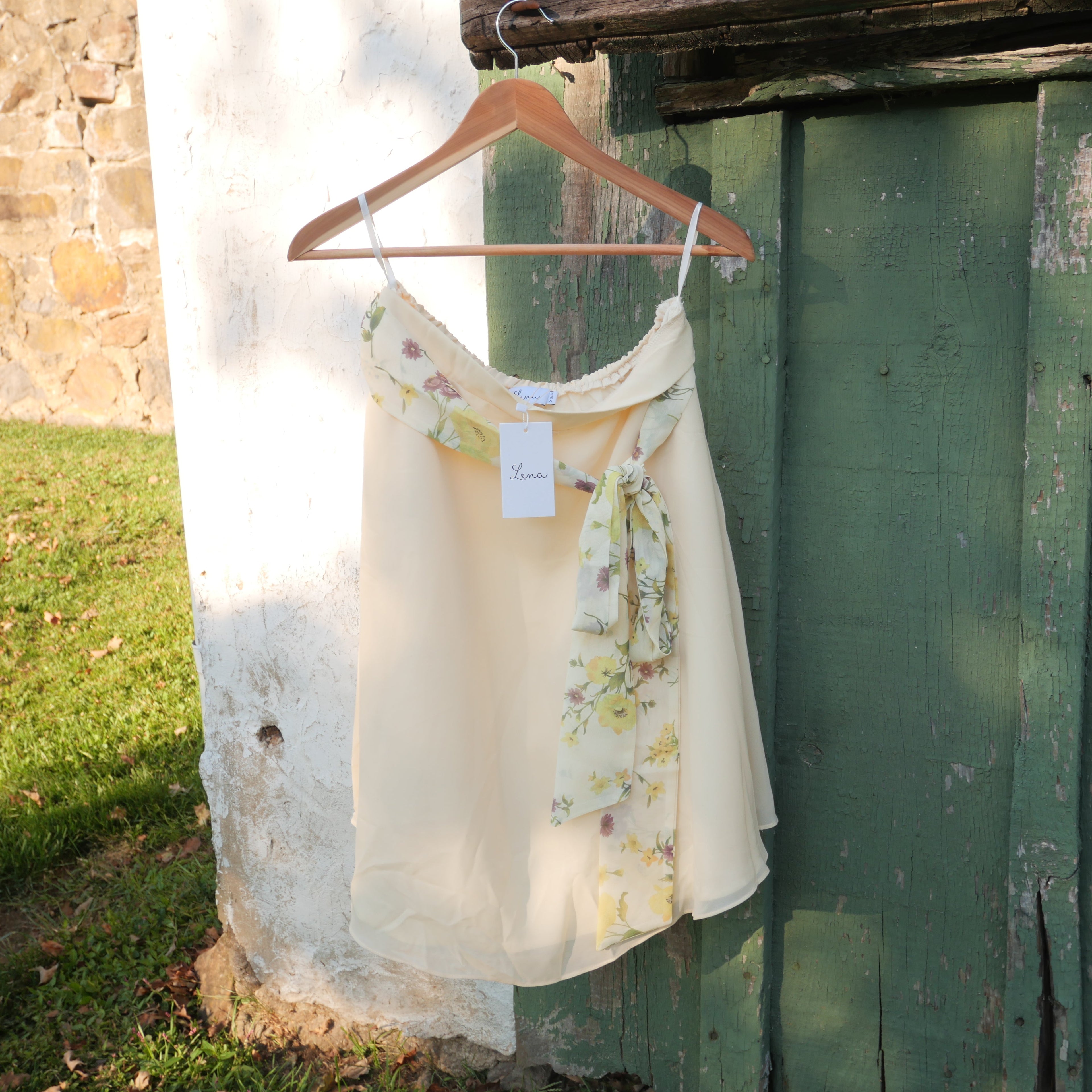 LELE DRESS-HONEY BUTTER