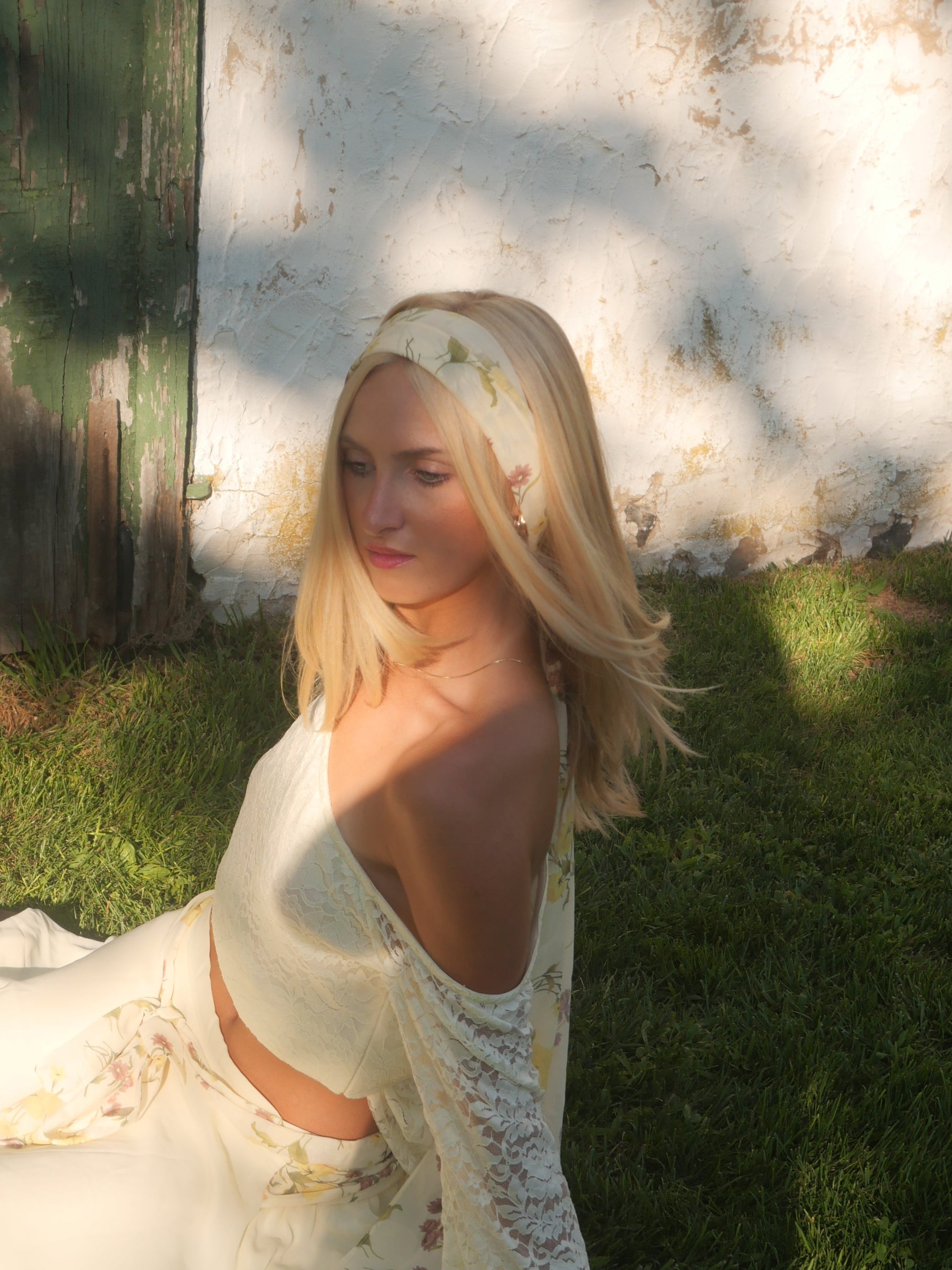 ALICÉ CHIFFON SCARF-SOLEIL